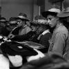 1965 - Australian army conscripts collect their kit. From 1964 to 1972, young men were randomly chosen by ballot to perform two years' National Service. Two hundred "nashos" would be killed in Vietnam - Source: The Australian